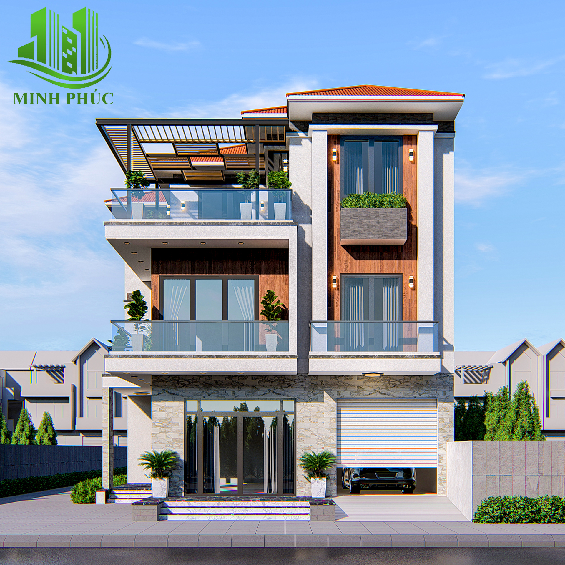 DỊCH VỤ THIẾT KẾ KIẾN TRÚC AVT NHA BIET THU