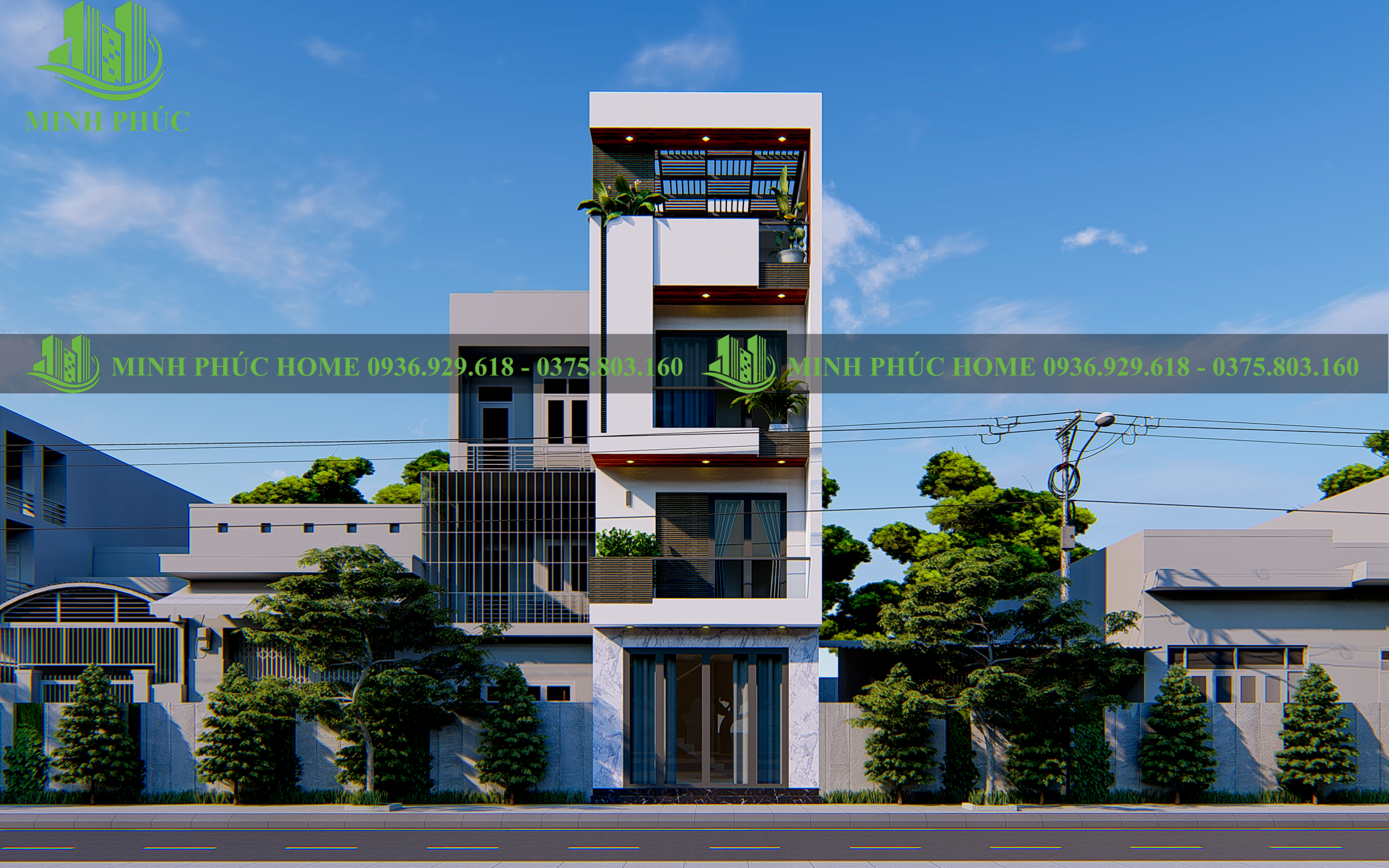 2. ẢNH THI CÔNG NHÀ PHỐ