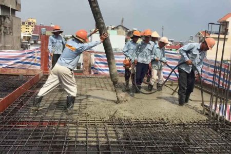 3. ẢNH THI CÔNG BIỆT THỰ