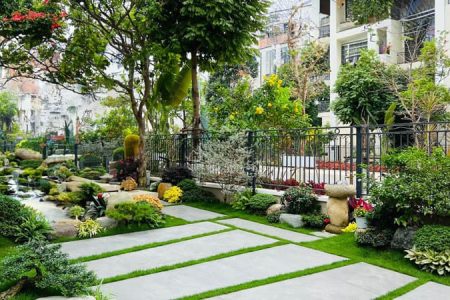 thiet ke san vuon biet thu 7